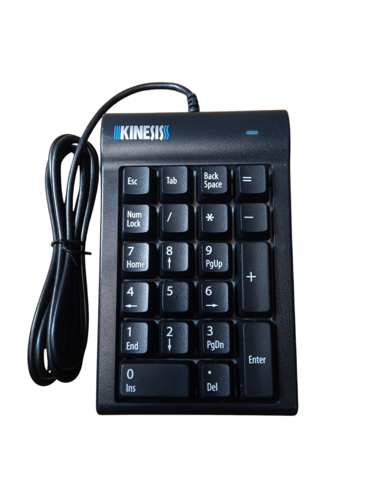 Kinesis AC210USB Wired Low-force keypad for PC - Black Tested