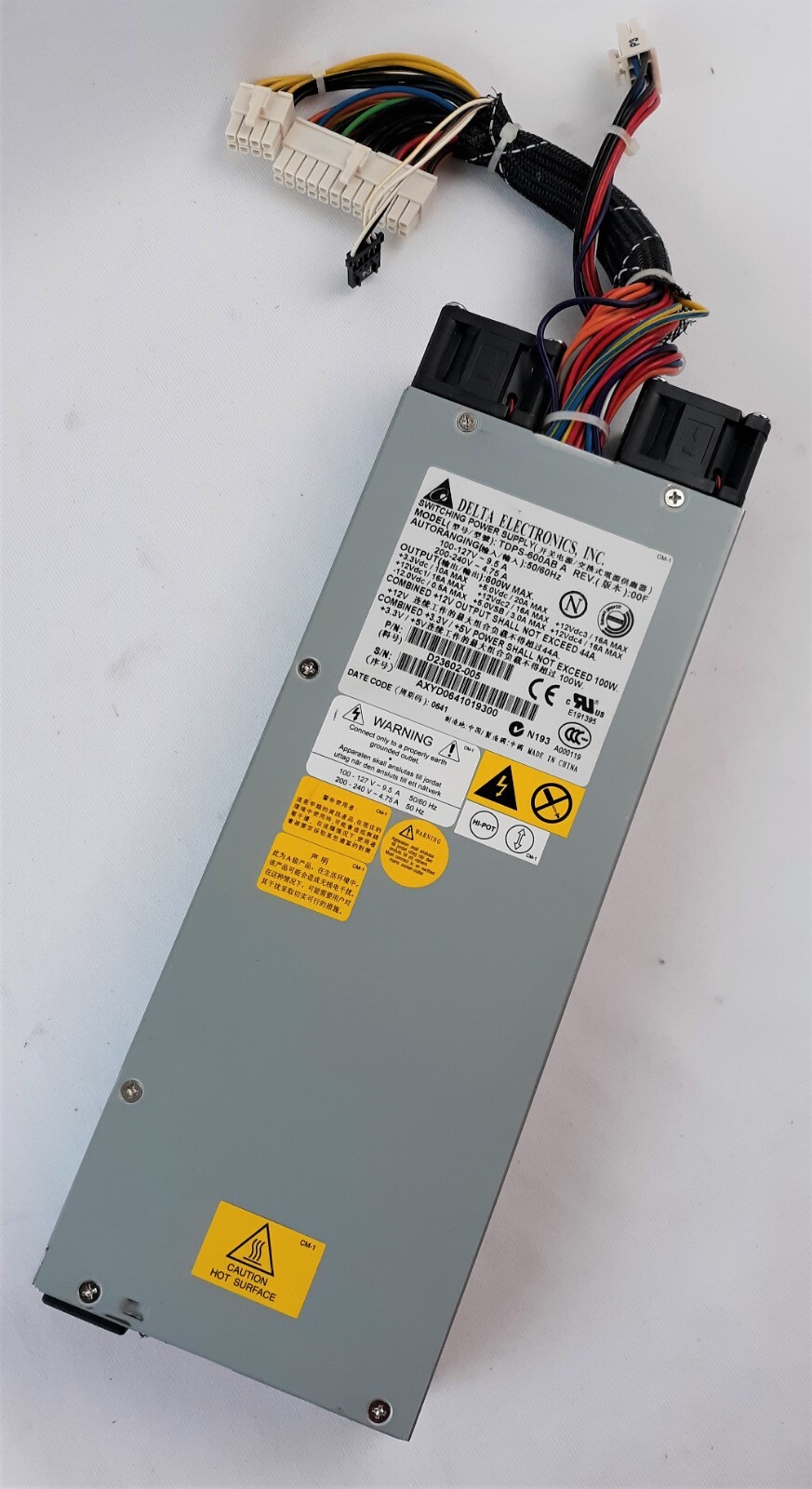 Delta Electronics TDPS-600AB Power Supply