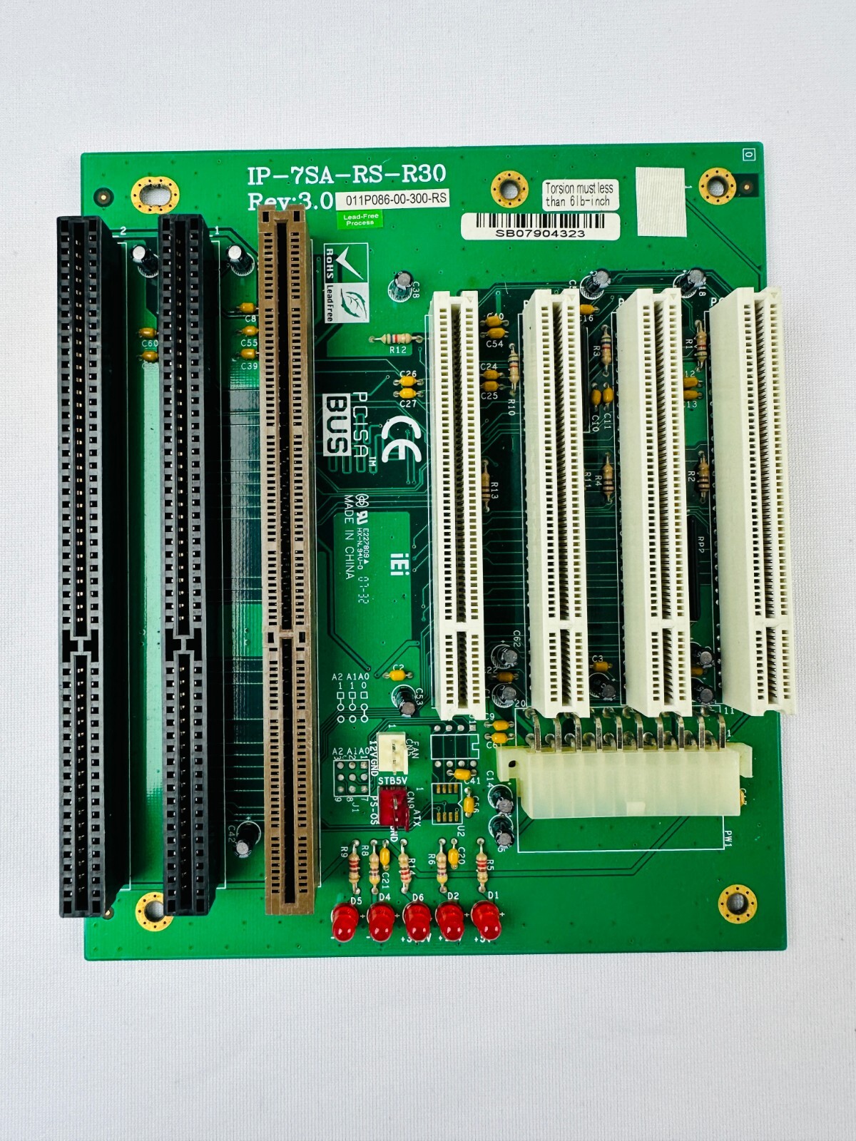 IEI IP-7SA-RS-R30 Backplane