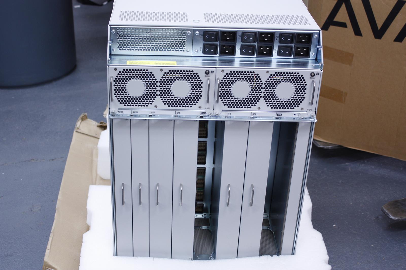 AVAYA EC1402001-E6 9012 12 SLOT CHASSIS *FREE FREIGHT IN THE LOWER 48 STATES