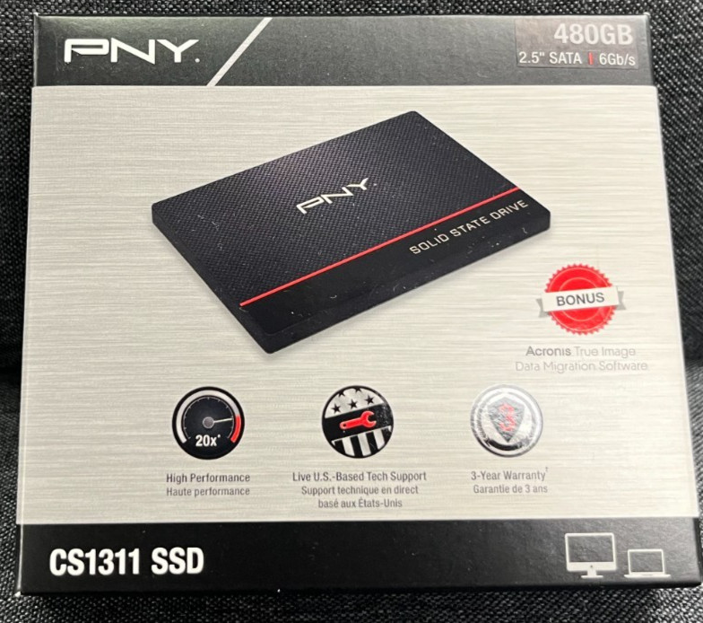 PNY CS1311 SSD 480GB 2.5" SATA Internal Solid State Drive Brand-New