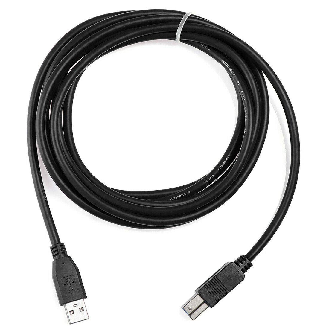 NTQinParts USB3.0 PC/Mac Data Transfer Sync SuperSpeed Cable Cord 5FT, Black