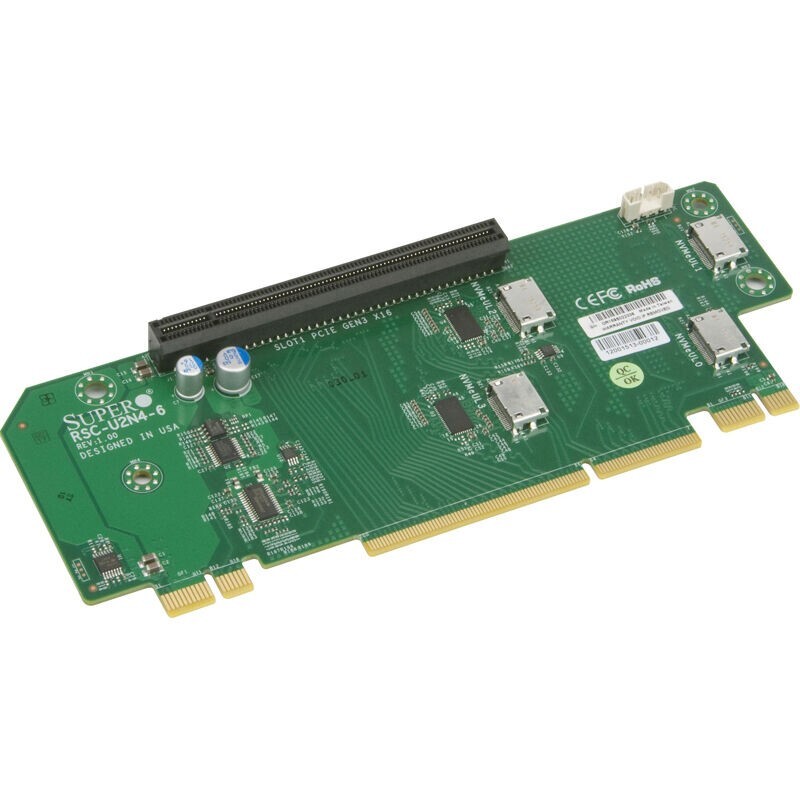Supermicro RSC-U2N4-6 Riser Card *With *