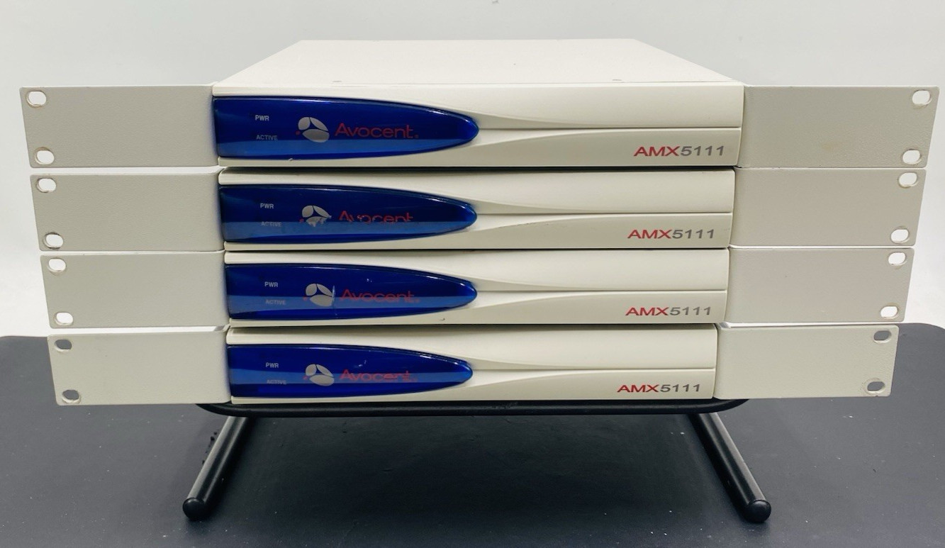 LOT OF 4 Avocent AMX 5111 User Station KVM Switch