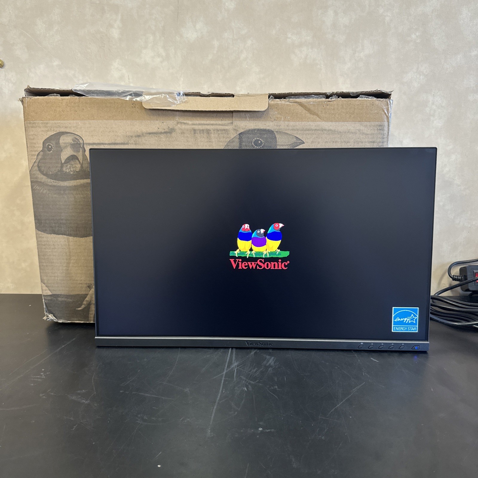 ViewSonic VG2448a 24" Full HD LED Backlit Ergonomic Monitor Black New Open Box