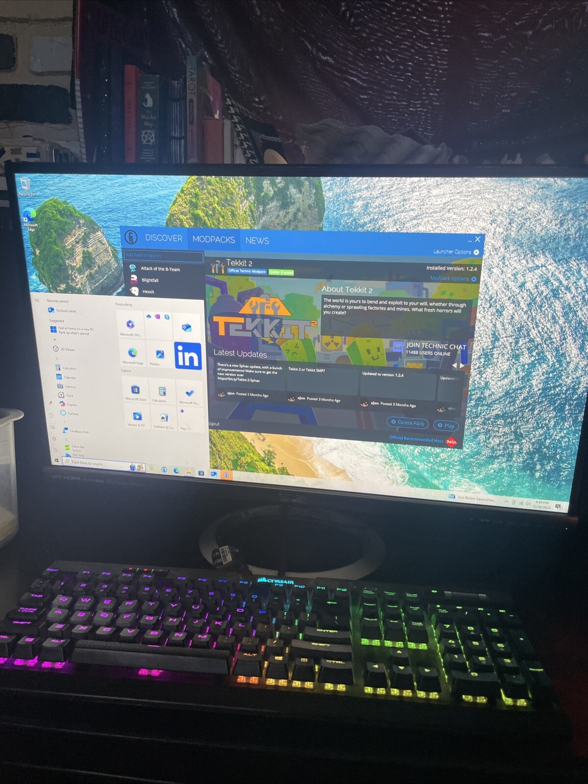 Gaming PC and Set Up