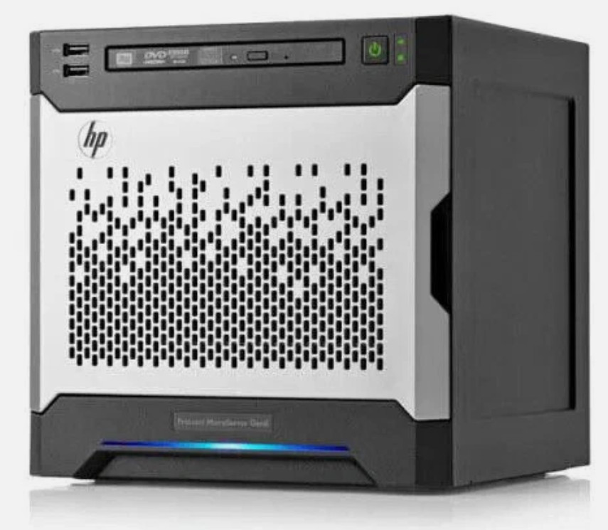 HP MicroServer Gen8 LOADED 12TB + 16GB RAM Win Server 2025 iLO Advanced SSD Boot