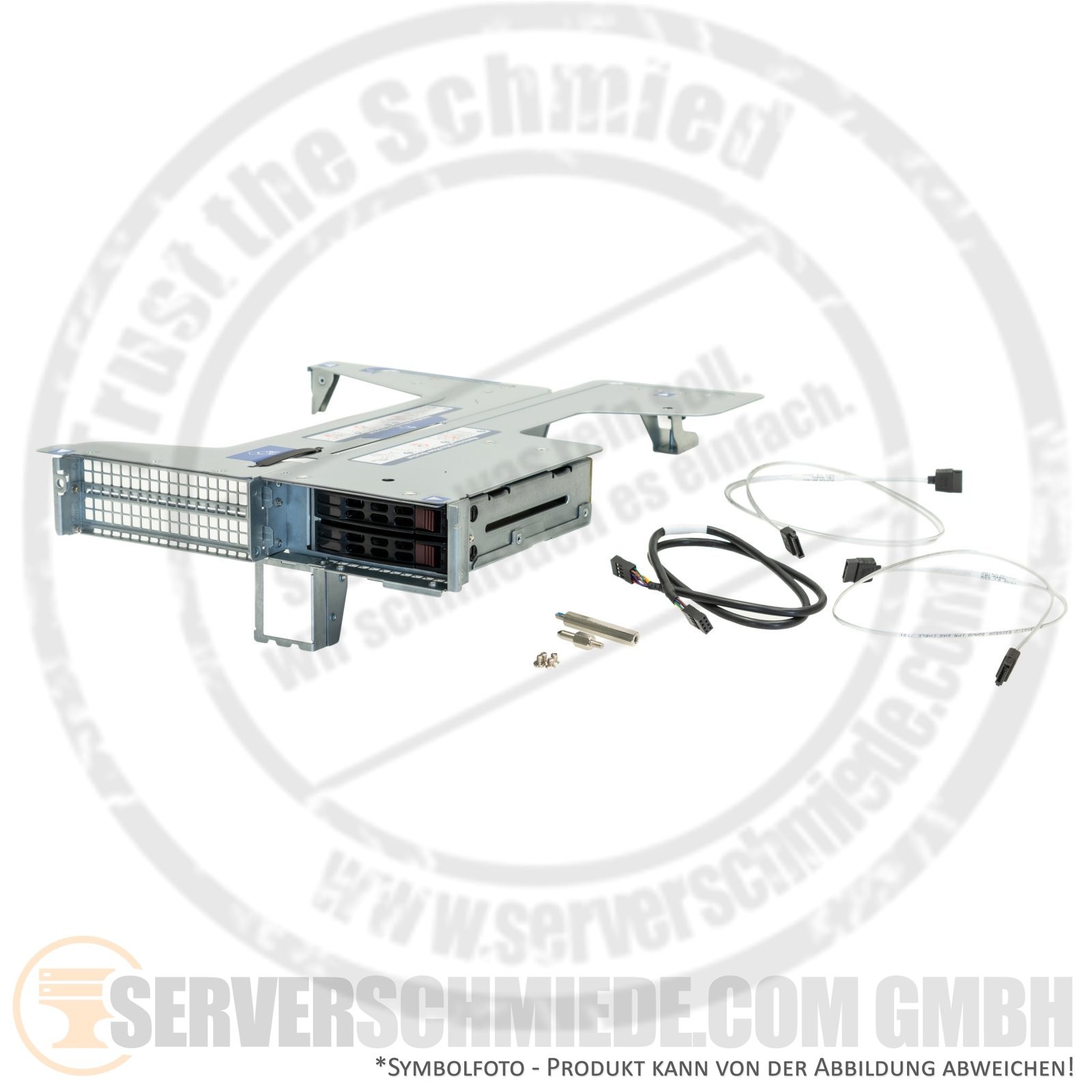 Supermicro Rear Drive 2x 2.5" SFF MCP-240-82922-0N w trays for 2029U 6029U +NEW+