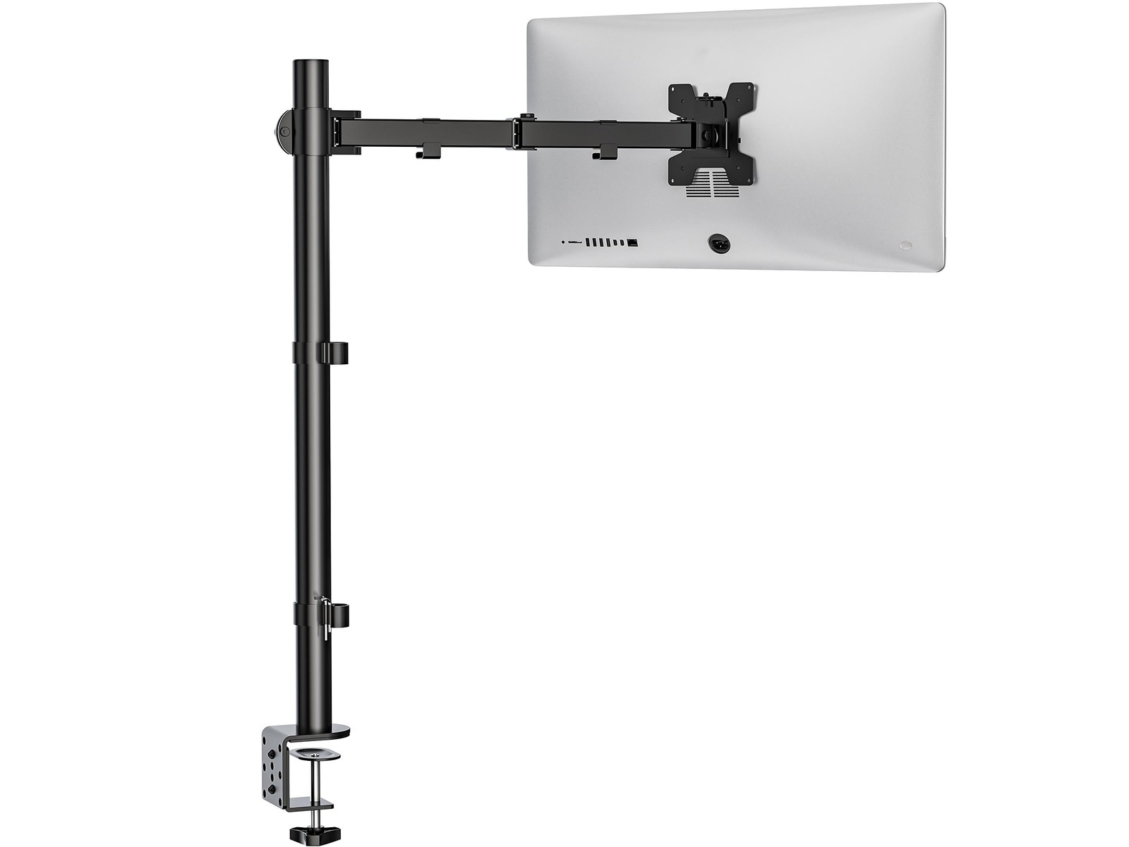 WALI Monitor Arm Mount for Desk, Single Extra Tall Computer Desk Mount, Monit...