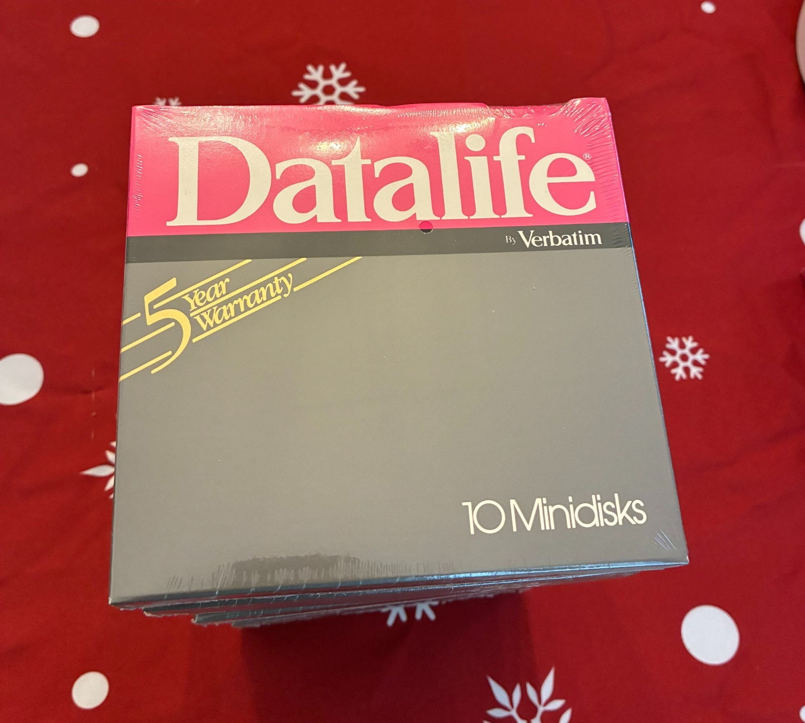 Verbatim DataLife Minidisks FACTORY SEALED