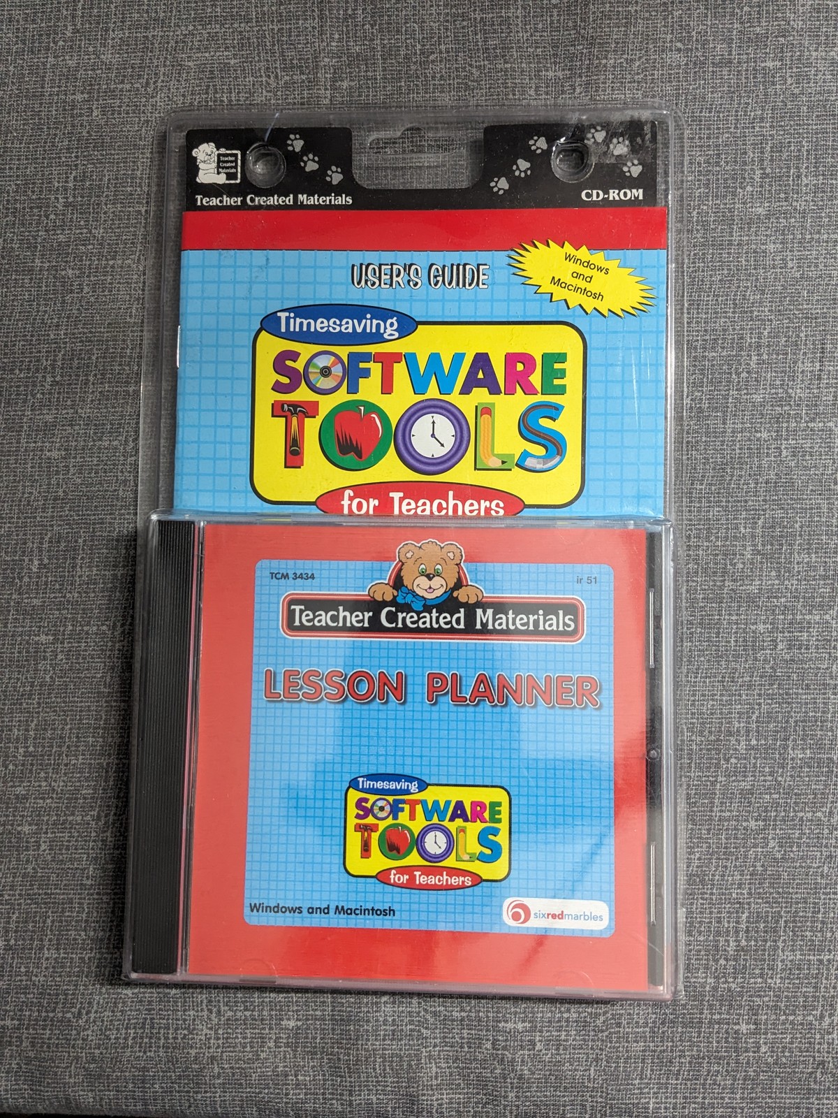 Teacher Created Materials Lesson Planner Software Tools CD-ROM Windows Macintosh