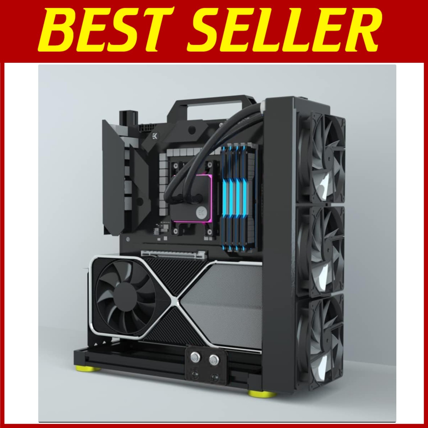 Aluminum Open Air Frame PC Case