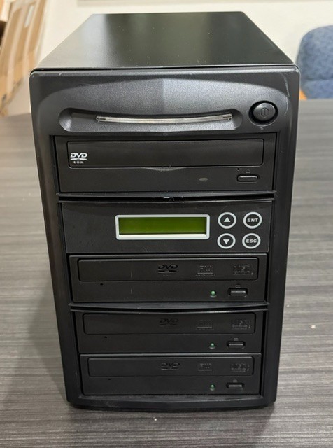 Standalone 1-to-3 CD/DVD Duplicator System