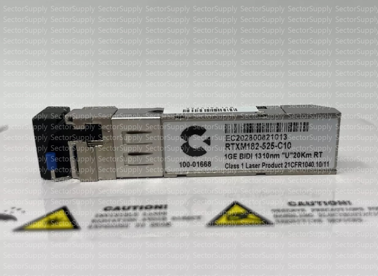 NEW 100-01668 CALIX NETWORKS SFP TRANSCEIVER REV-10