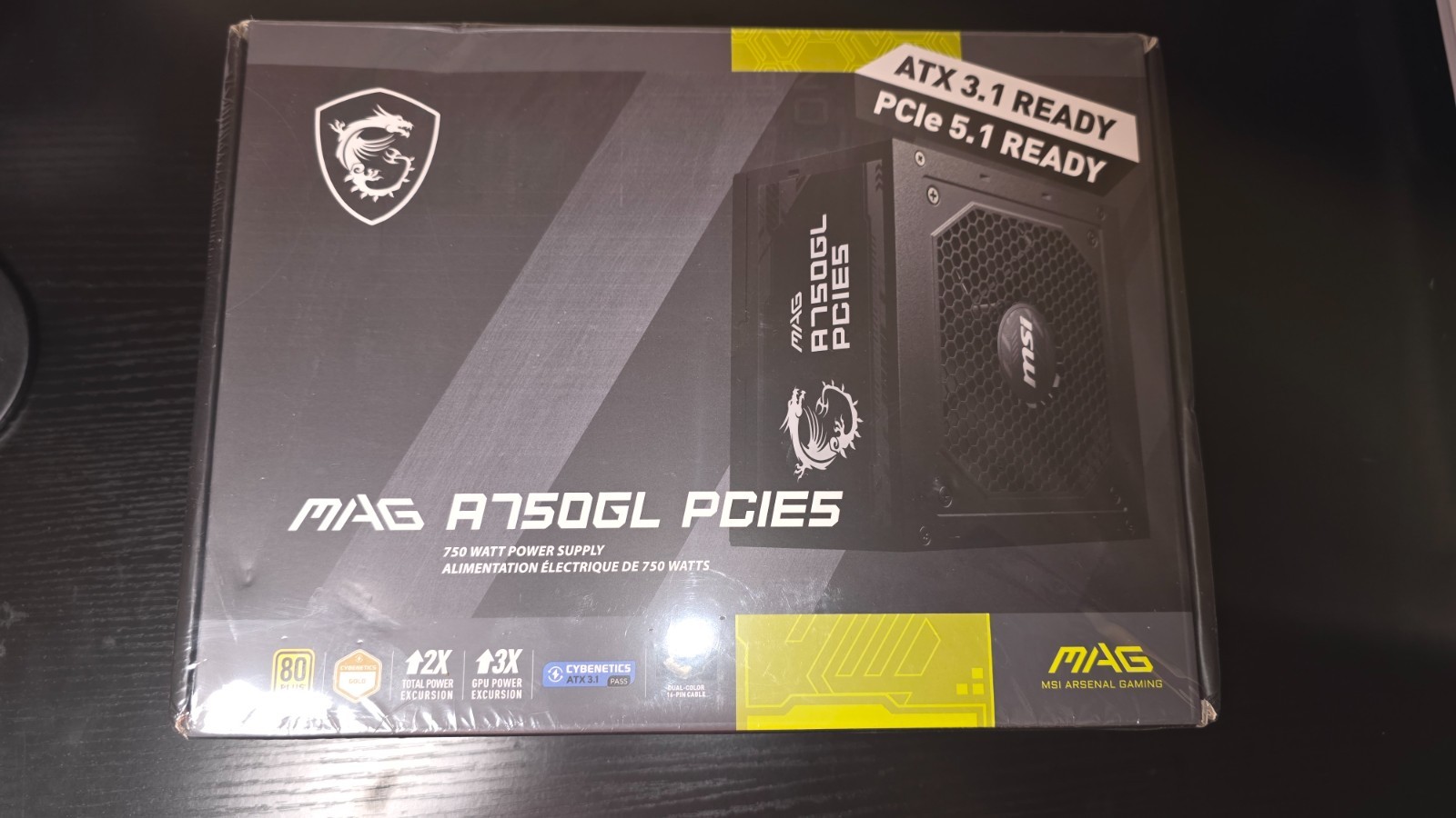 msi mag 750gl PCIE5