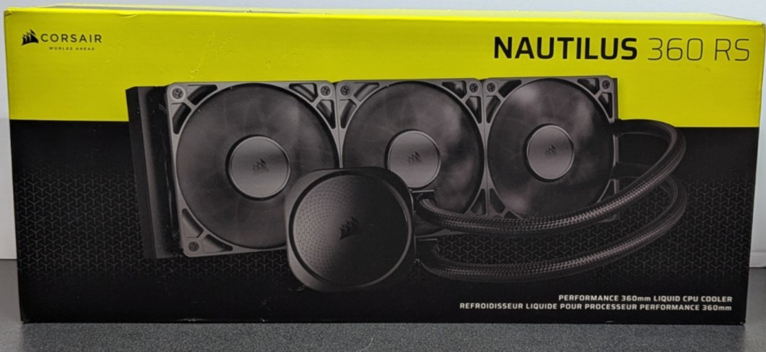 CORSAIR Nautilus 360 RS Liquid CPU Cooler – 360mm AIO