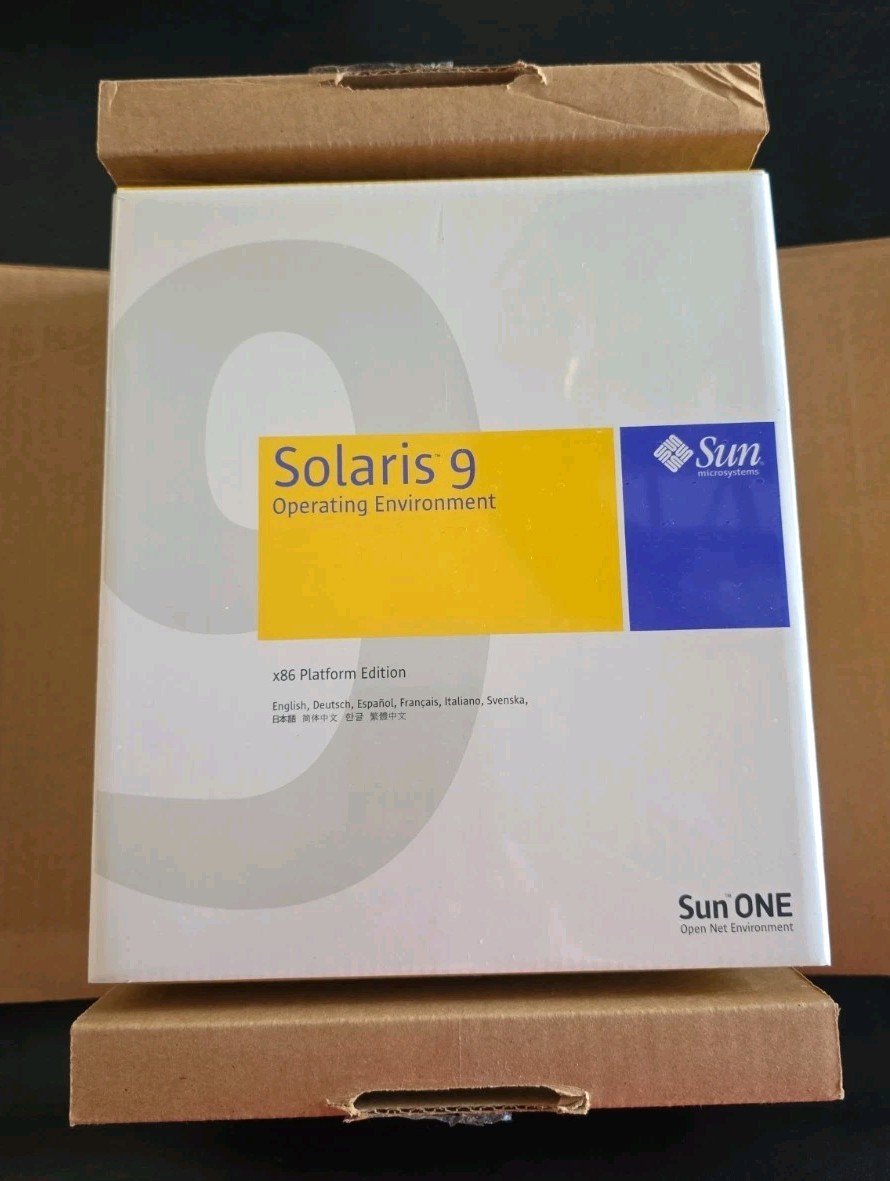 Sun Microsystems Solaris 9 Operating Environment x86 Platform Edition Sealed