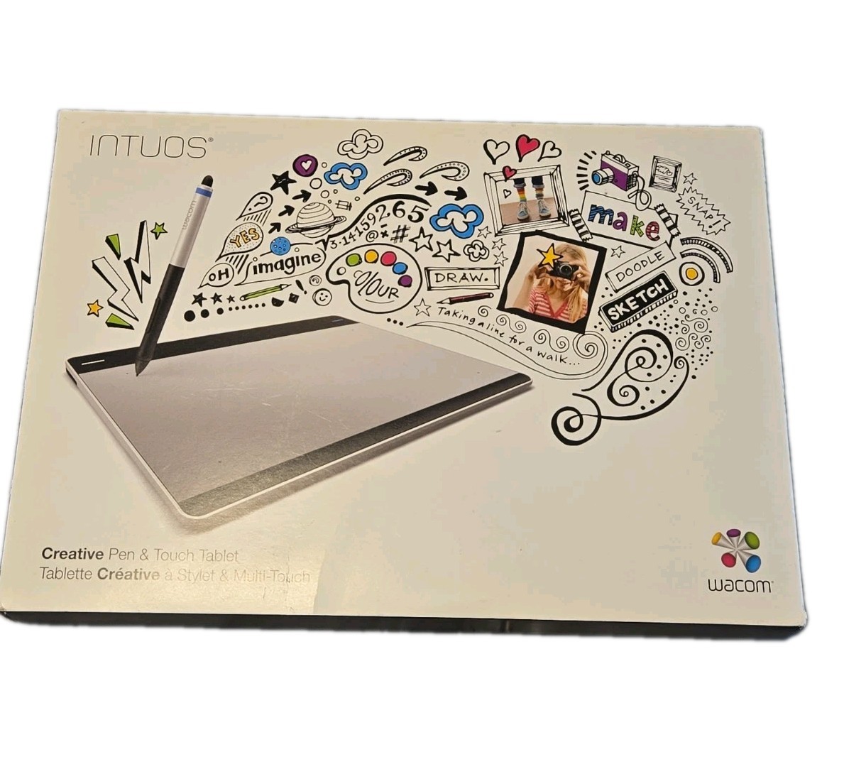 Wacom Intuos Creative Pen & Touch Graphics Tablet for Drawing and Design