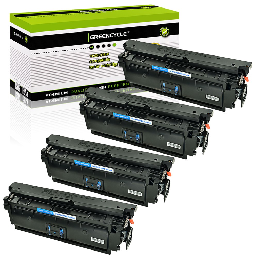 4 Pack CRG-040H Cyan High Yield Toner Fits For Canon Color image CLASS LBP712DN