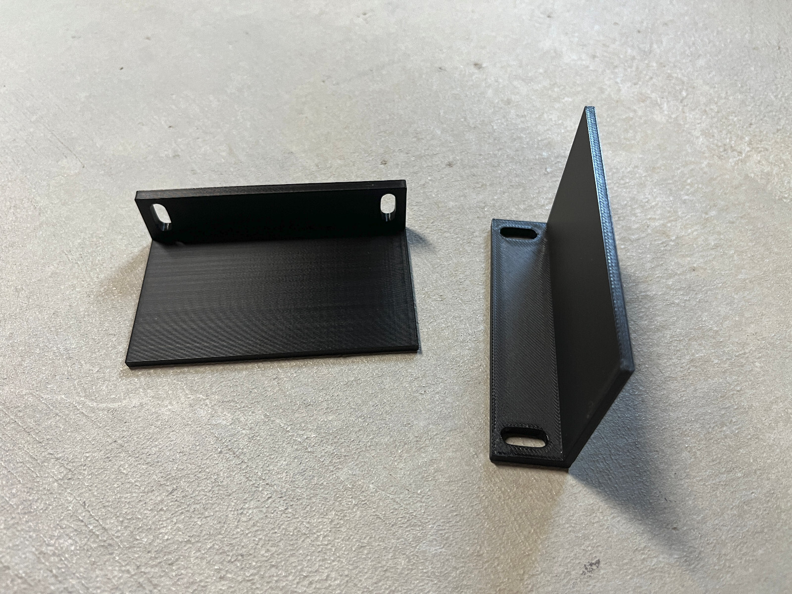 2 Pack - 2U 19" Network Rack Bracket Ears Universal Mount - 3D Printed