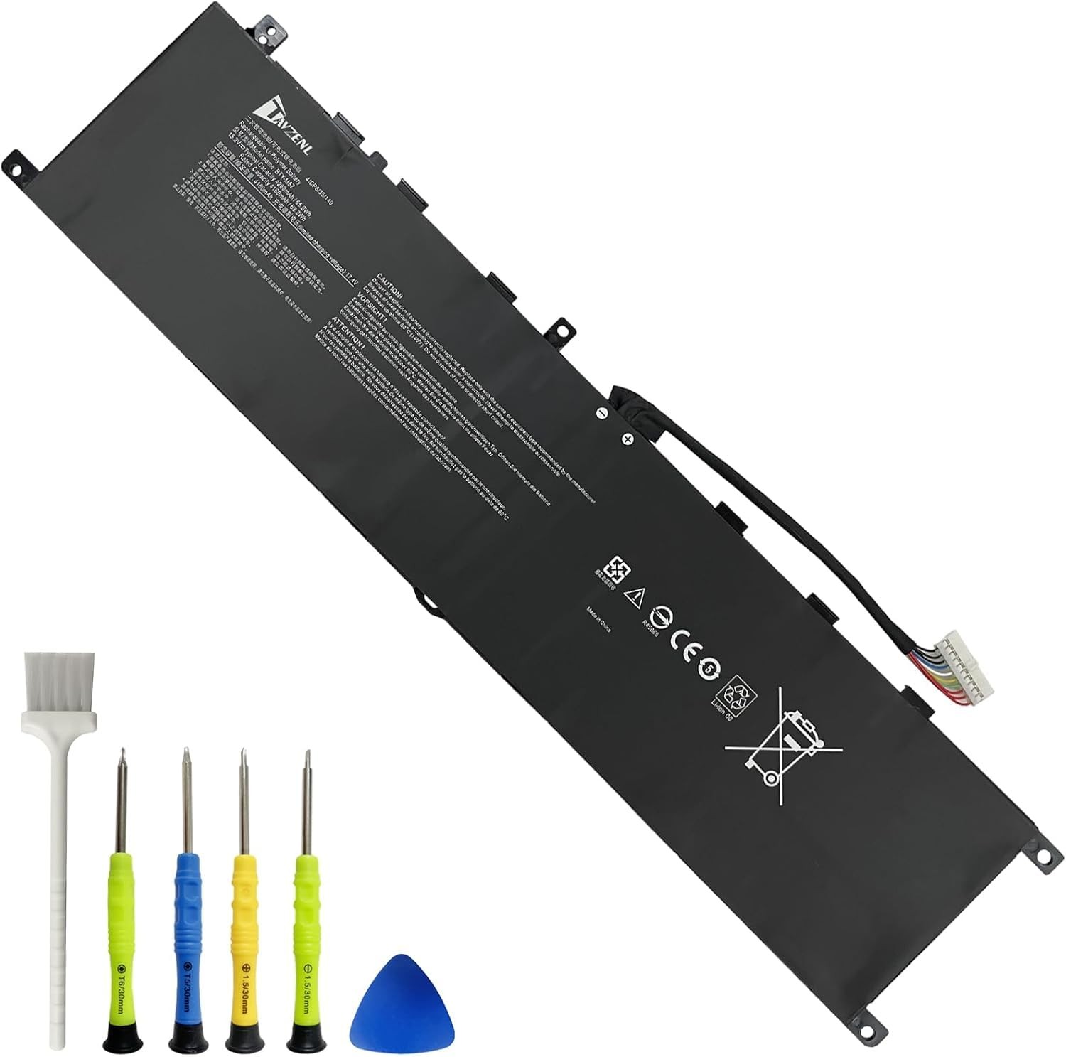 TAVZENL BTY-M57 Battery Replacement for MSI Vector GP76 GP66 12UG 12UH 12UGS ...