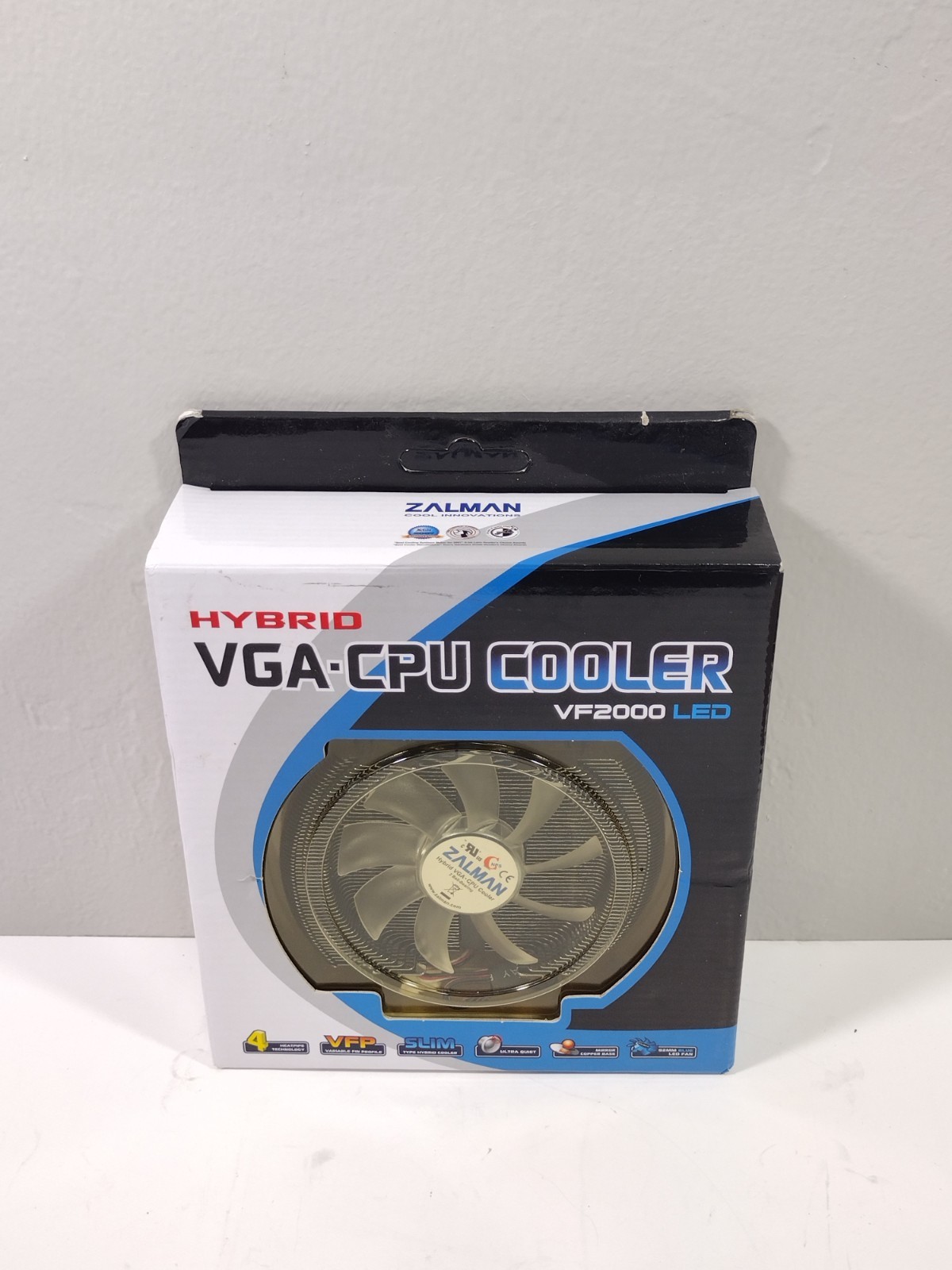 New Zalman Hybrid VGA CPU Cooler VF2000 LED For Video Card/ CPU AMD Nvidia Intel
