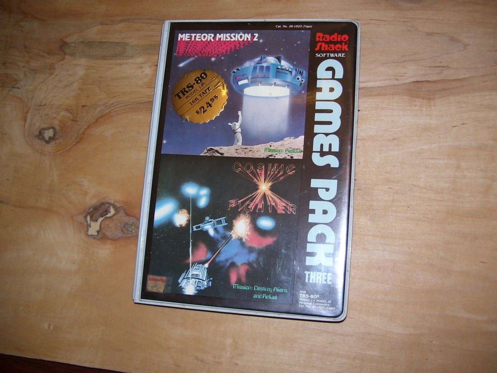 Radio Shack Software Games Pack Three for Model I, Model III (Tandy, TRS-80)
