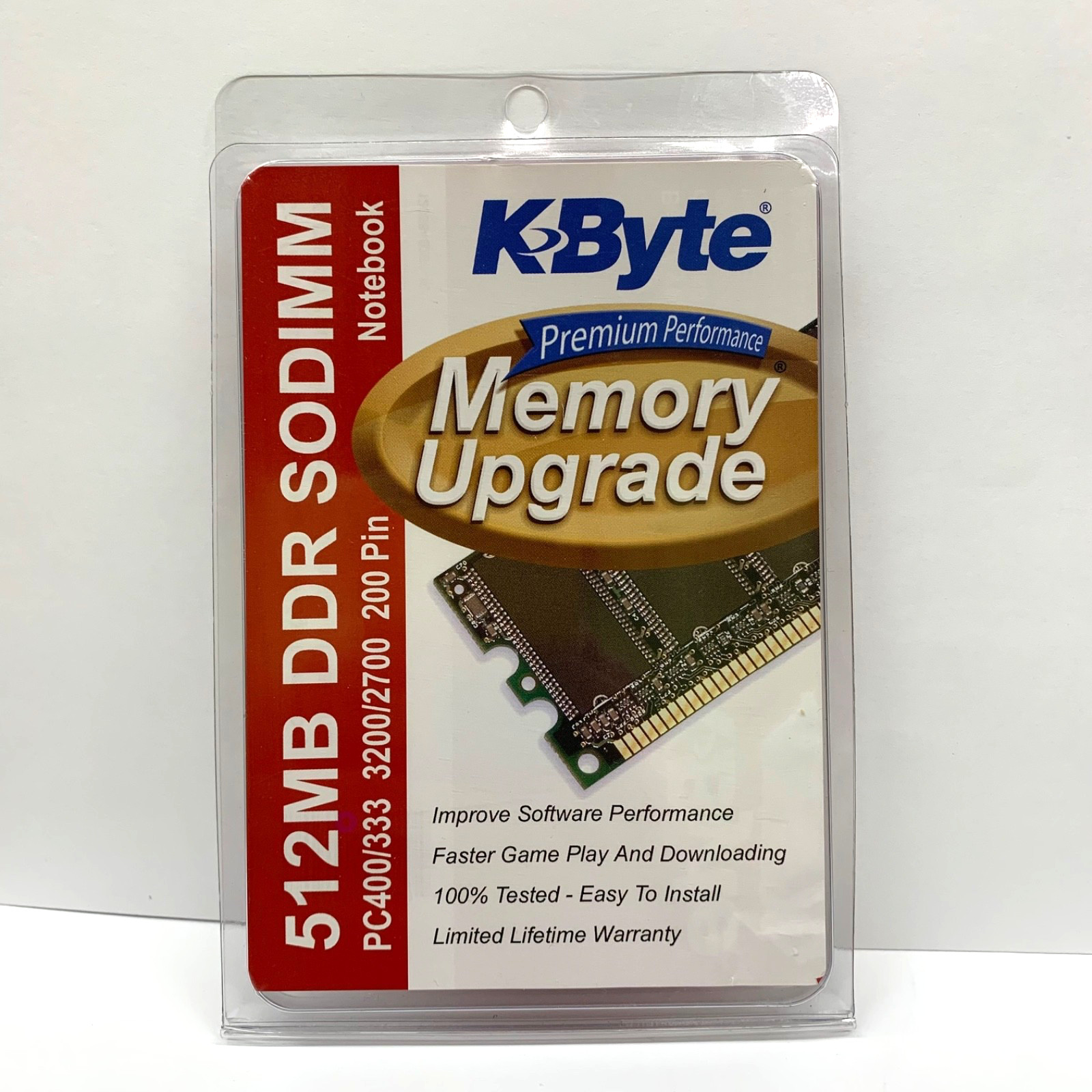 KByte 512MB DDR SODimm Notebook Memory Pc400/33 3200/2700 200 Pin