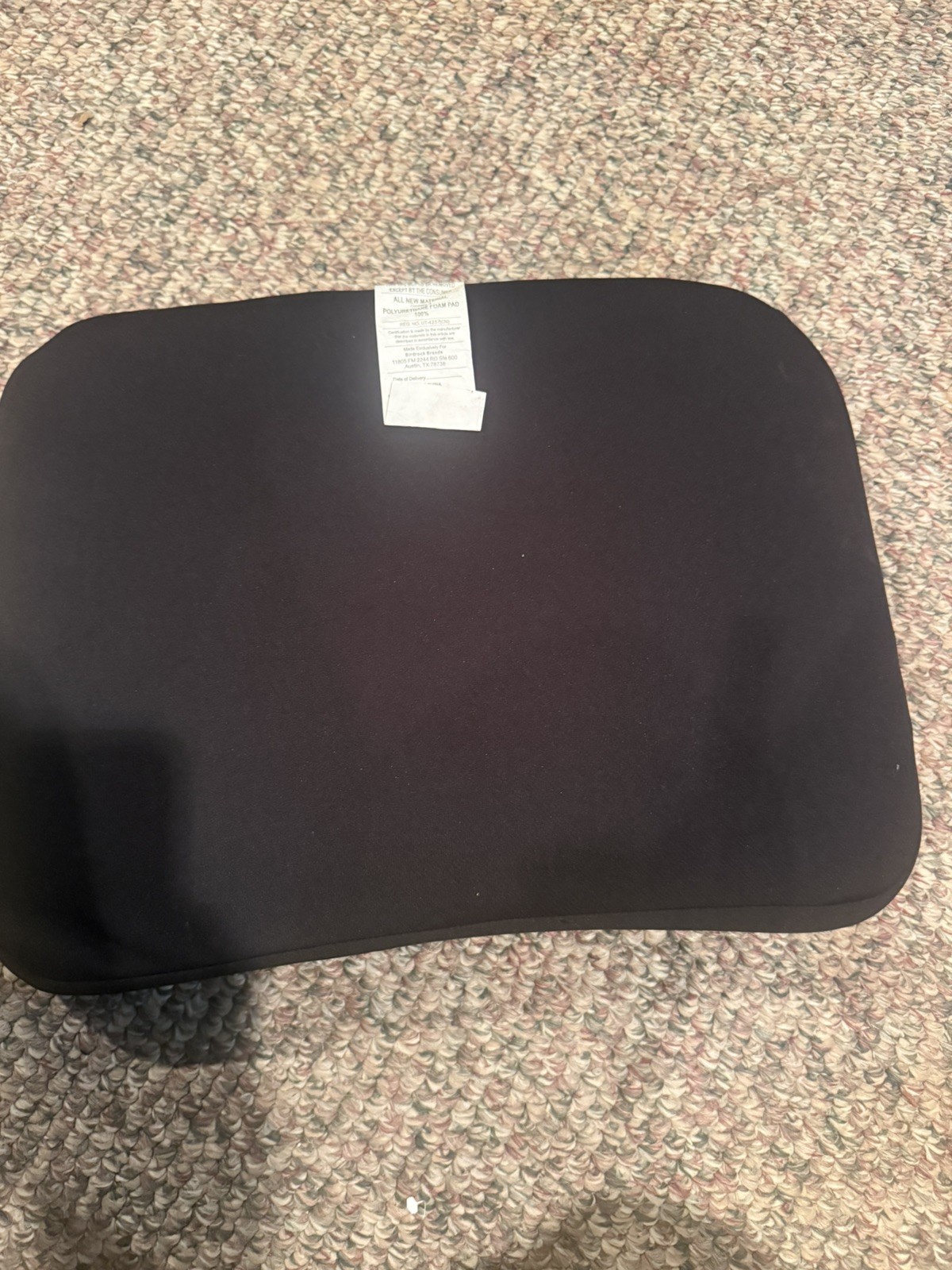 Sofia + Sam Multi-Tasking Memory Foam Lap Desk w/ USB Light & Tablet Slot Black