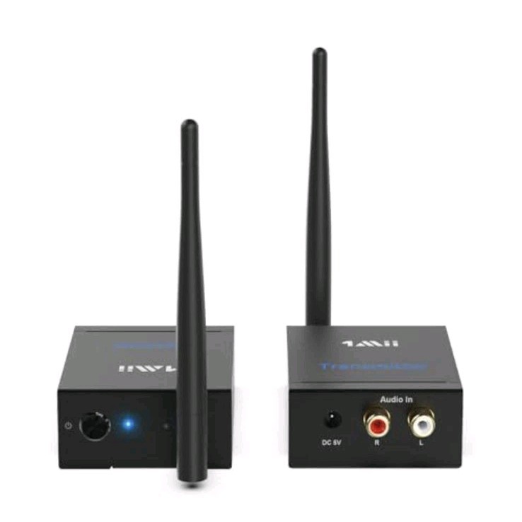 1Mii 2.4Ghz (1 TX + 1 RX) Wireless Audio Transmitter Receiver TV 320ft SEALED