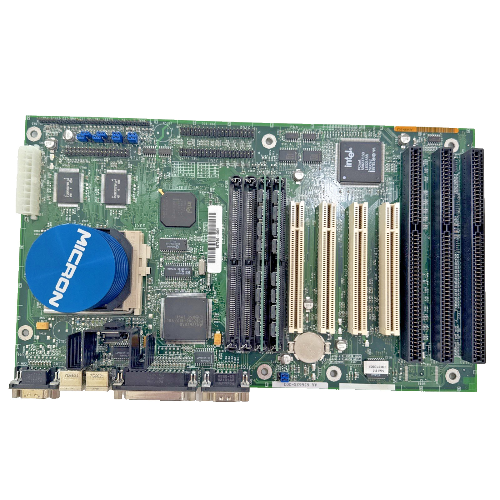 Micron 697260-0001 Socket 7 AT Motherboard Intel 430HX PCI ISA Pentium CPU