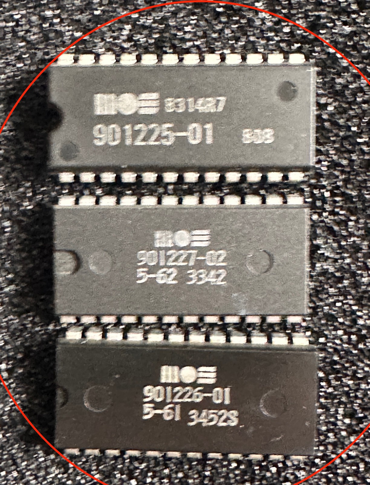 251641-02/ 1X Moded Kernel/318006-01, 3X Chips For Commodore C16/C116/Plus 4...