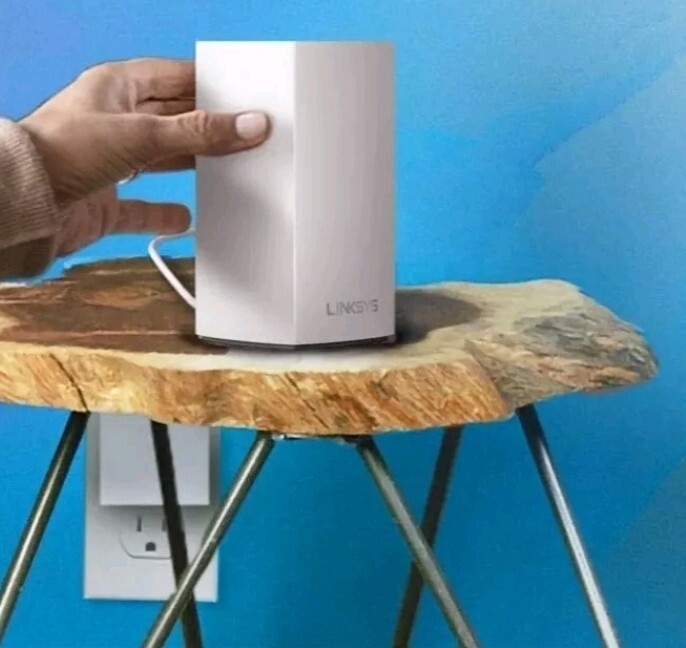 2 Linksys VLP01 AC1200 Velop Dual Band Mesh WiFi Router System Replacement +Cord