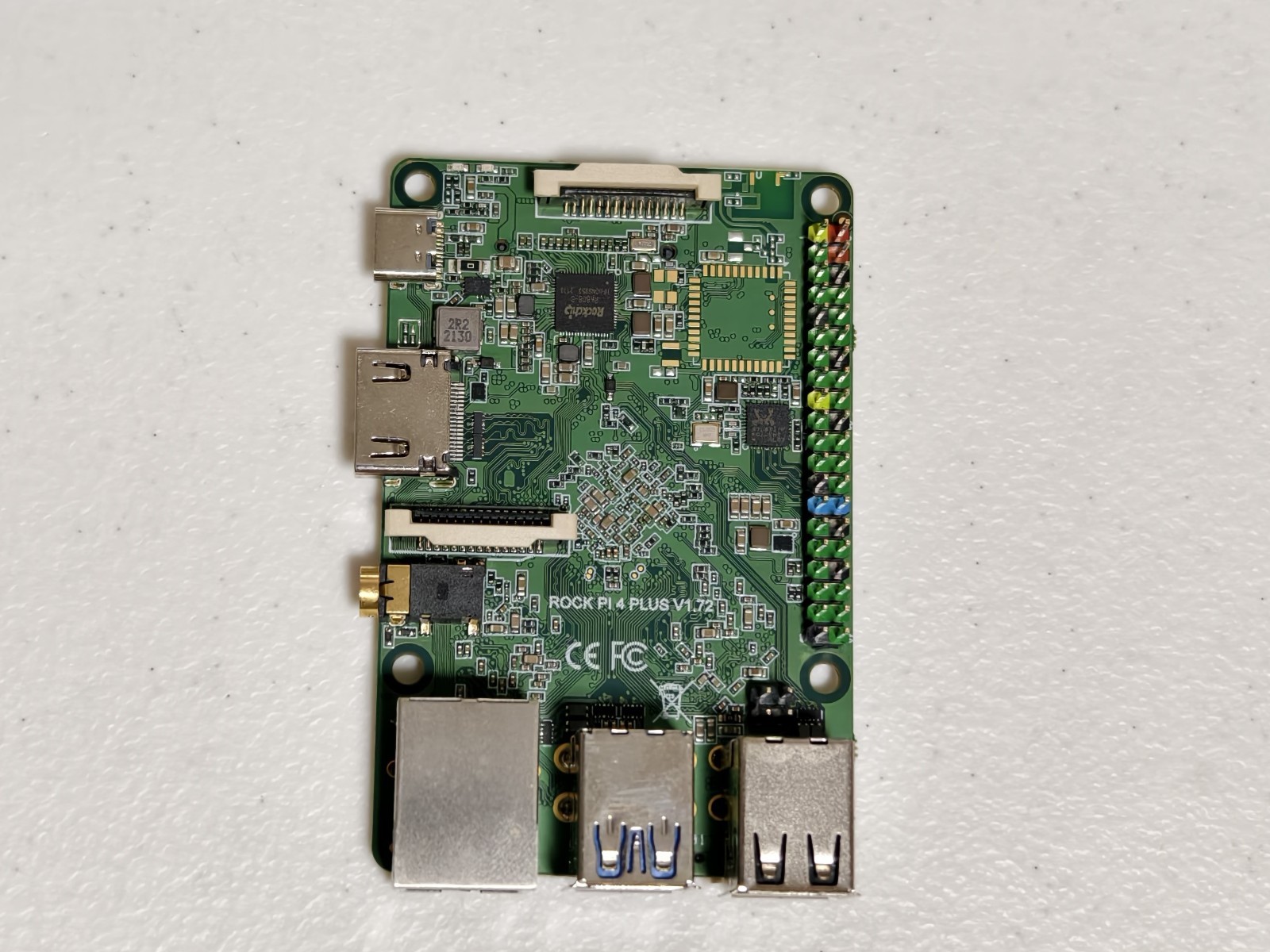 Radxa ROCK 4B+ OP1 6-Core  4GB ram,128GB EMMC