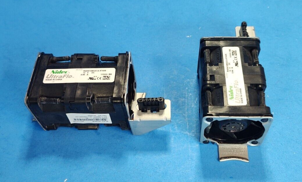 Lot of 2x IBM X3550 M2 M3 Server Dual Rotor Hot-Swap CPU Blower Cooling Fan