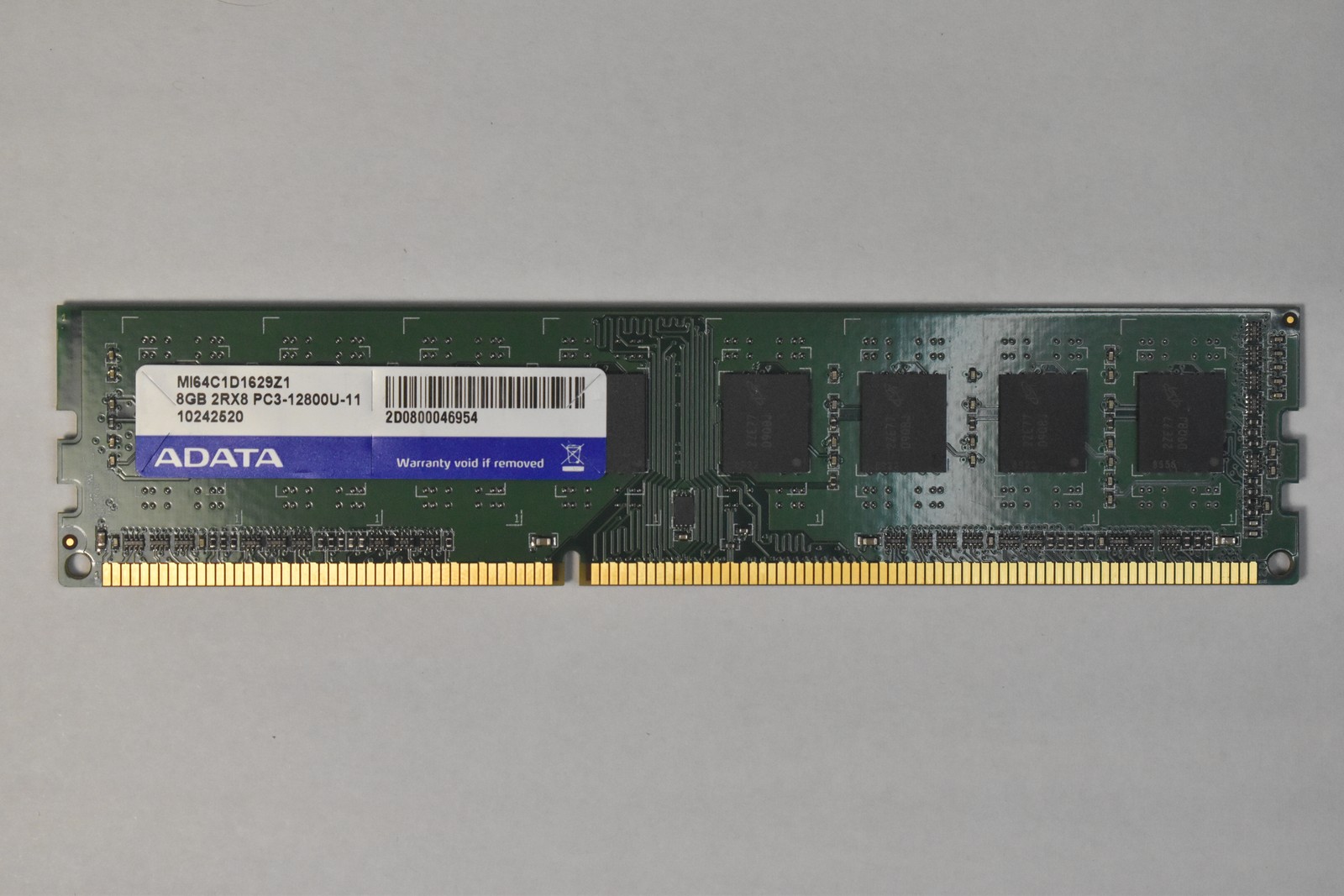 A-DATA Technology 8 GB DDR3-1600 Desktop UDIMM RAM Memory MI64C1D1629Z1