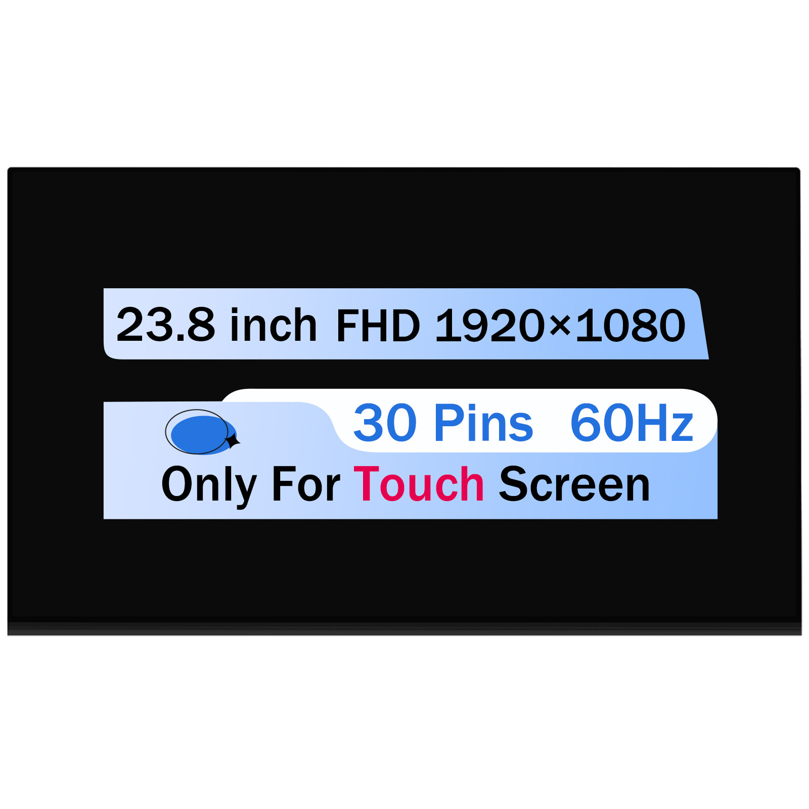 Screen Replacement 23.8" LM238WF5 SS J1 LCD Touch Screen Display LM238WF5-SSJ1
