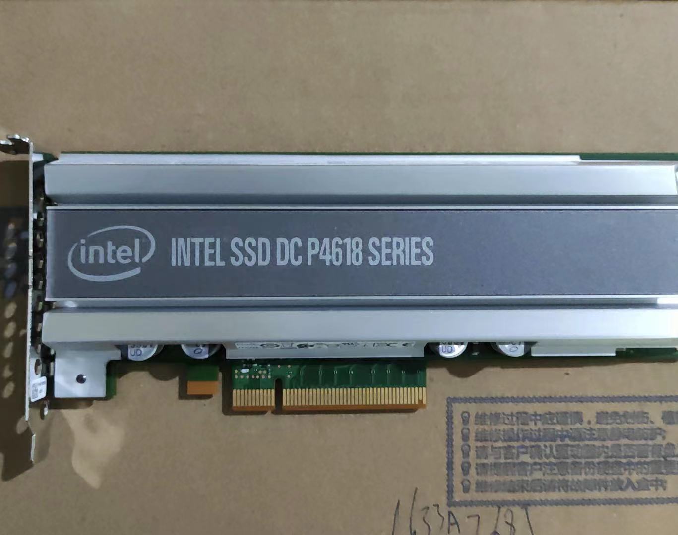 Intel DC P4618 6.4TB SSD PCIE Card SSDPECKE064T8S MLC NVME 8.76PBW VDV1RZ06