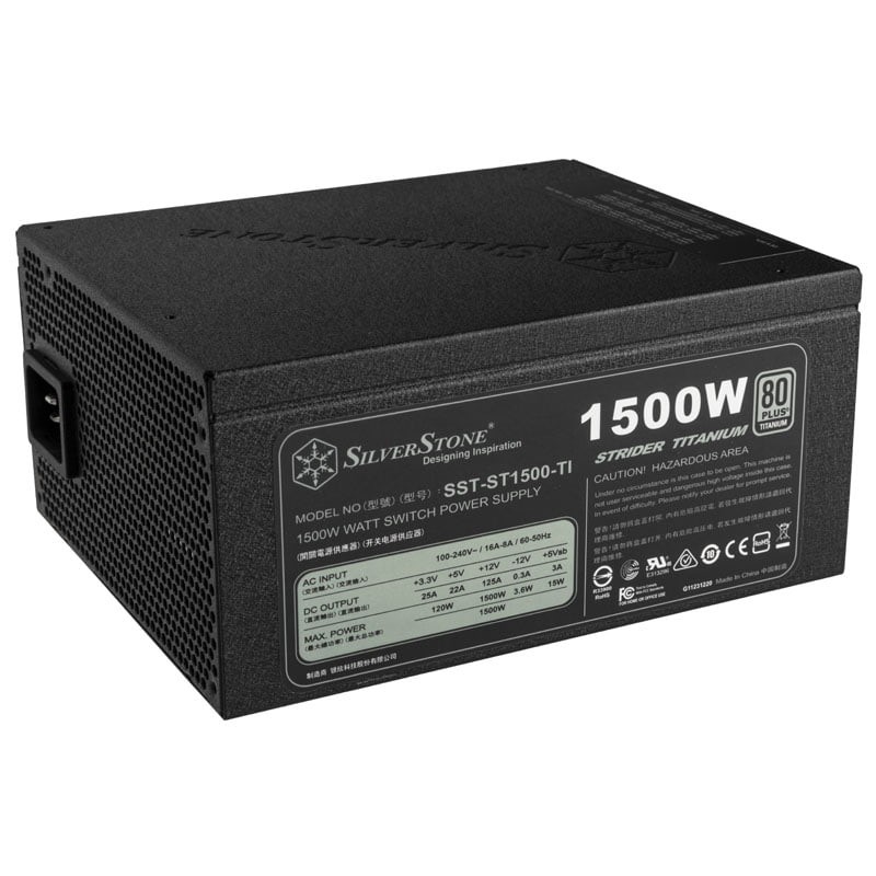 SilverStone SST-ST1500-TI v2.0 Strider Netzteil 80 SST-ST1500-TI V2.0