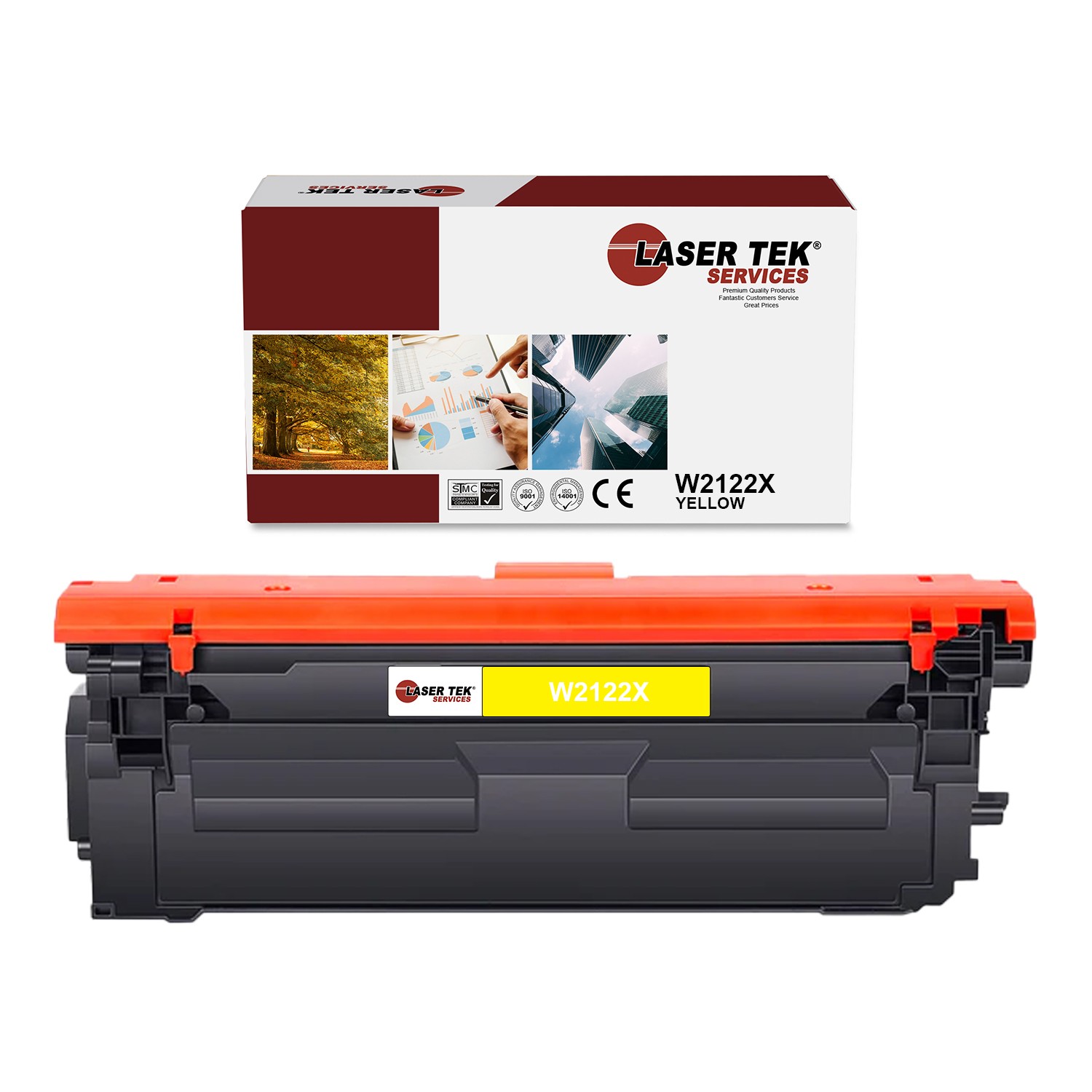 LTS 212X Yellow HY Compatible for HP LaserJet MFP M578c Toner Cartridge