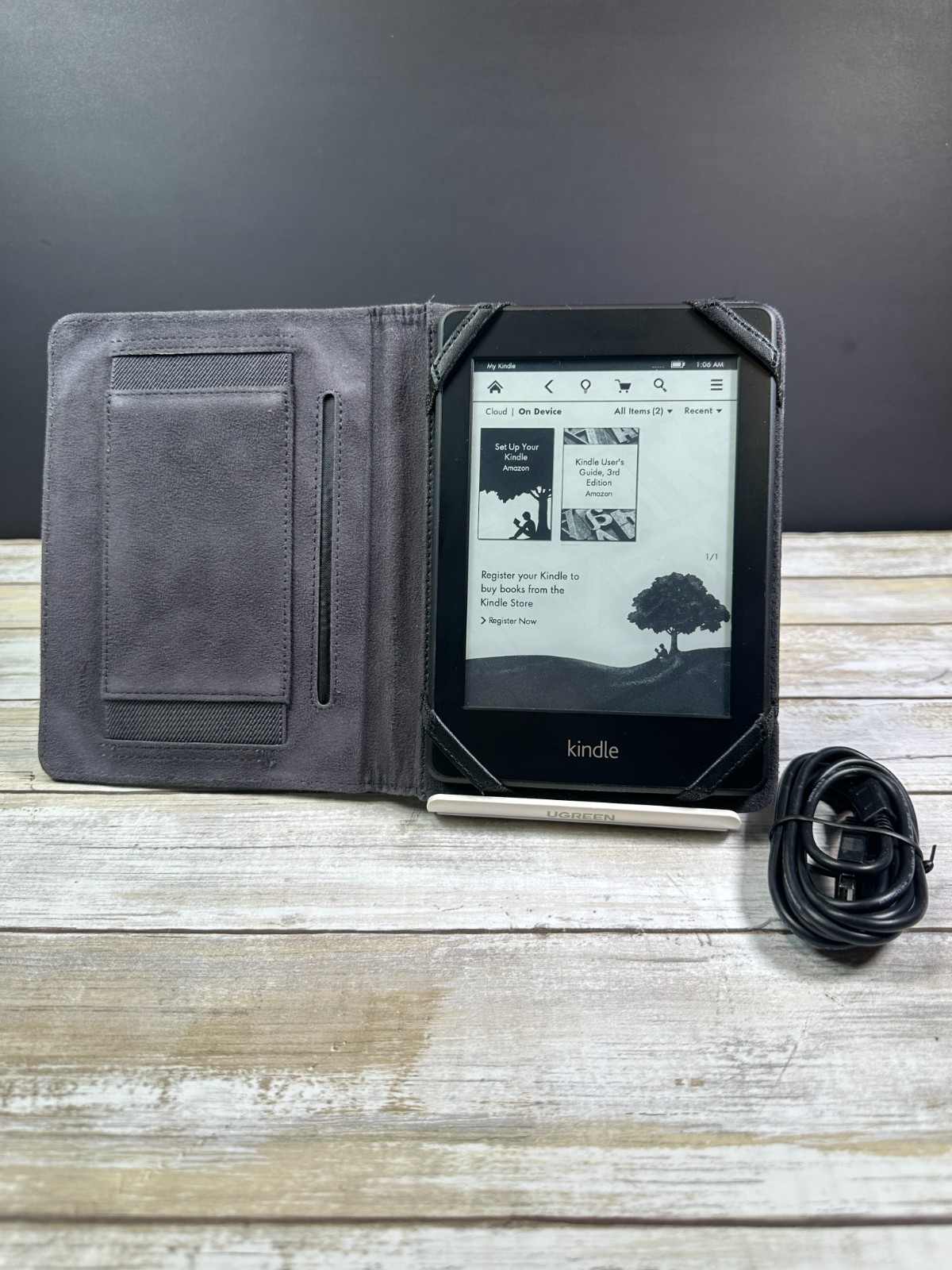Amazon Kindle Paperwhite 5th Generation 6" (2GB, Black, EY21) - Works