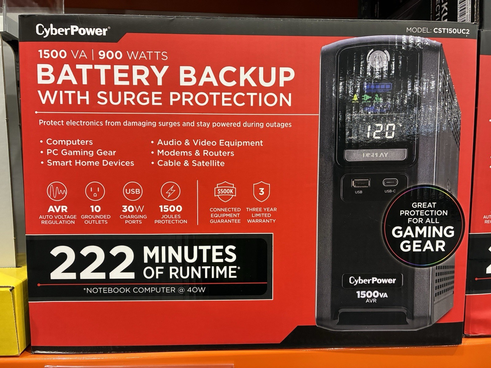CyberPower LX1500GU3 Backup Battery