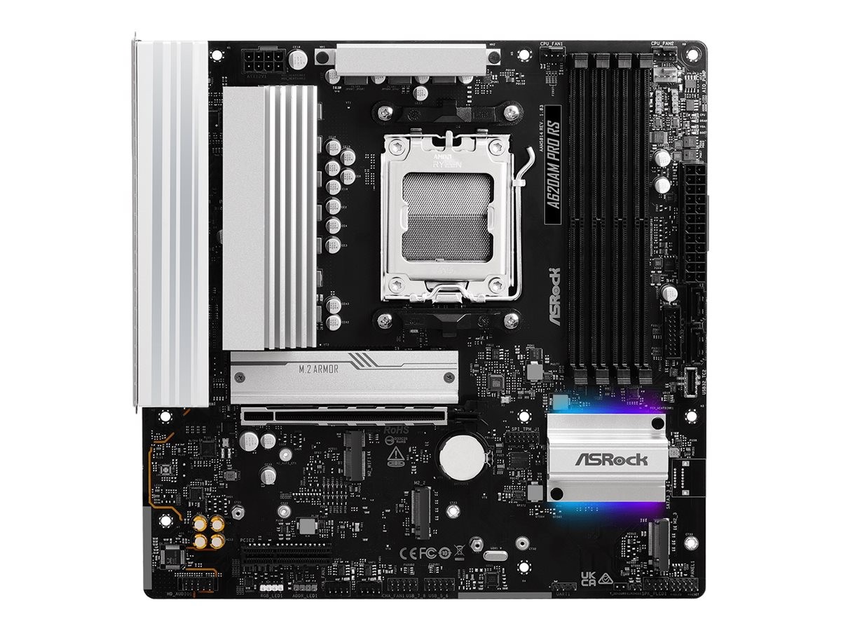 ASRock A620Am Pro Rs Amd A620A Socket Am5 Micro Atx Card 90-MXBSV0-A0UAYZ