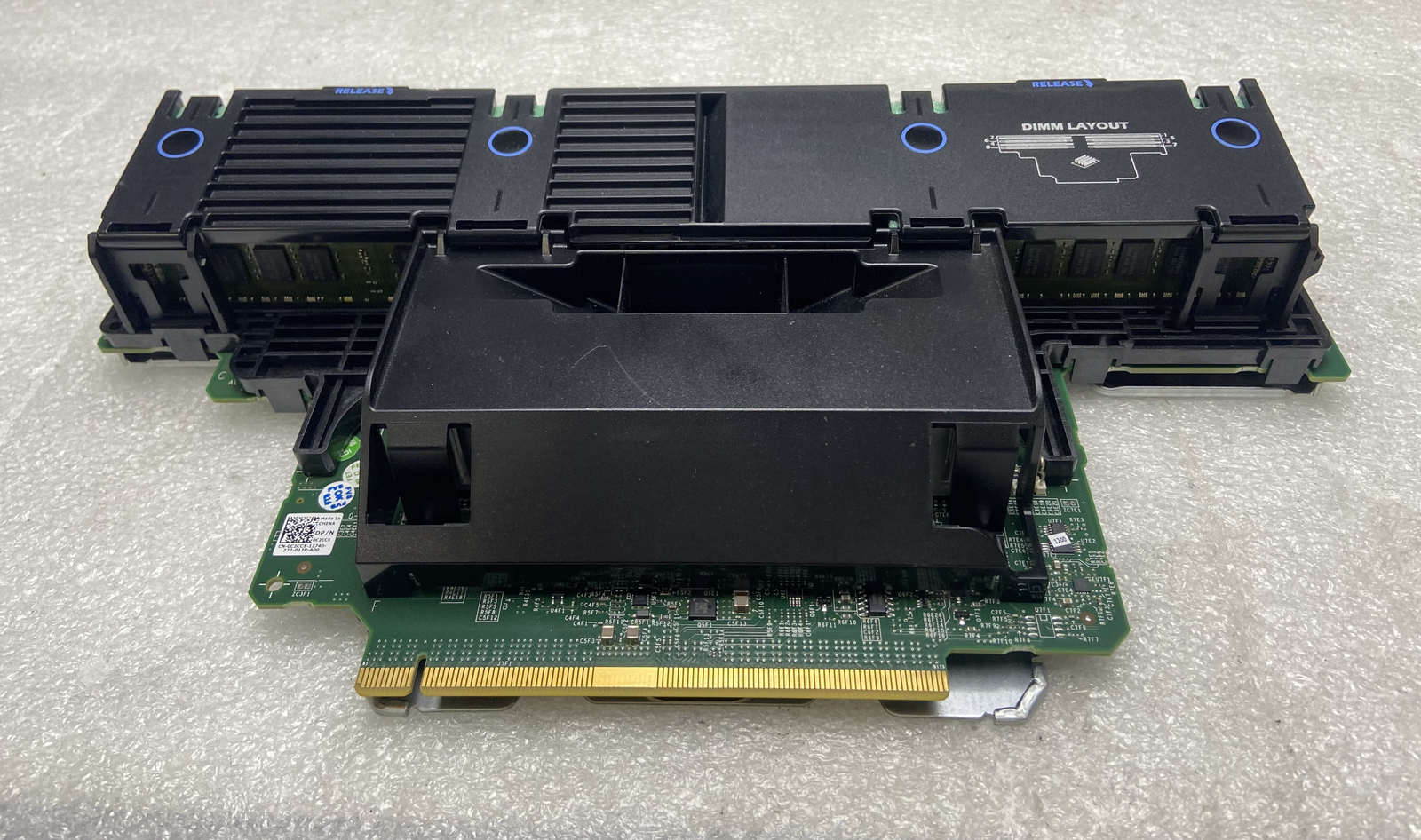 Dell C2CC5 R910 Memory Riser Board with 8X 4GB Samsung 4GB 2Rx8 PC3L-10600E DDR3