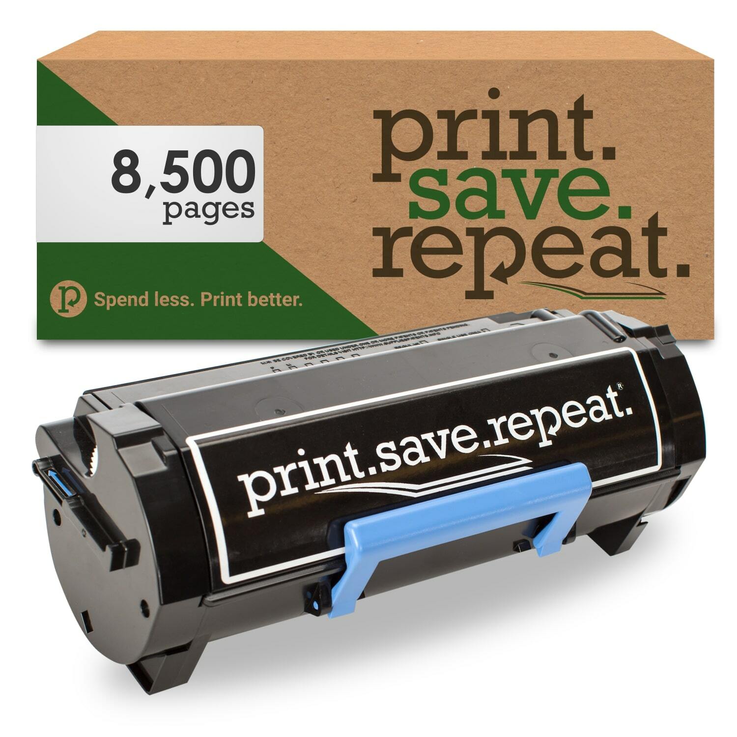 Print.Save.Repeat. Dell M11XH Toner Cartridge for B2360, B3460, B3465 [8.5K Pgs]