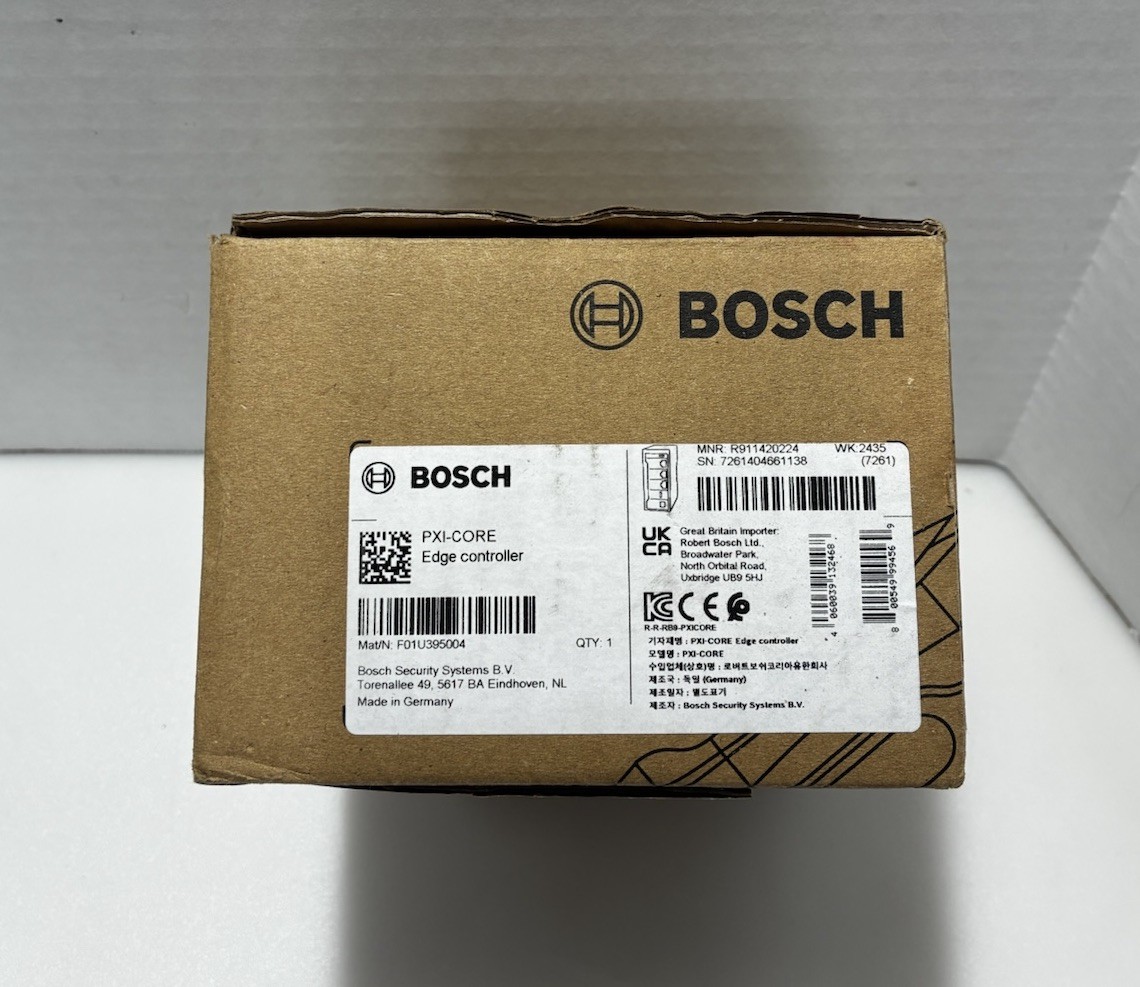 Bosch PXI-CORE Edge Controller Security System - New In Factory Box
