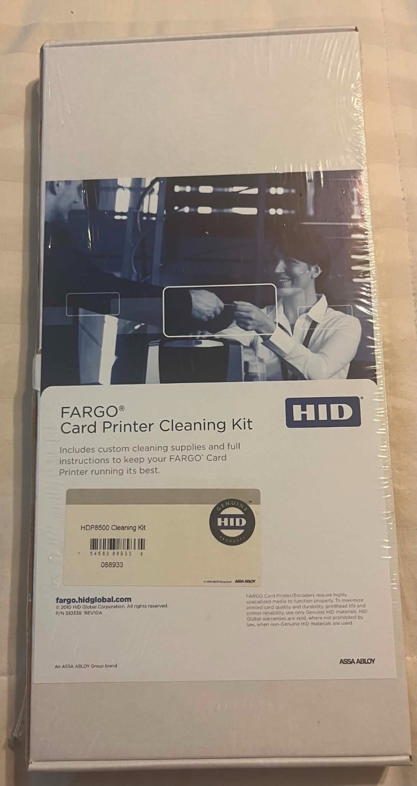 FARGO Card Printer Cleaning Kit HDP8500 088933 HID NEW