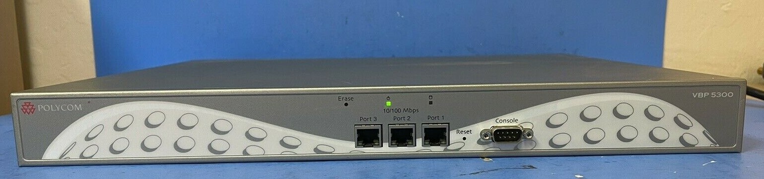Polycom VBP 5300 Video Border Proxy Firewall Security 