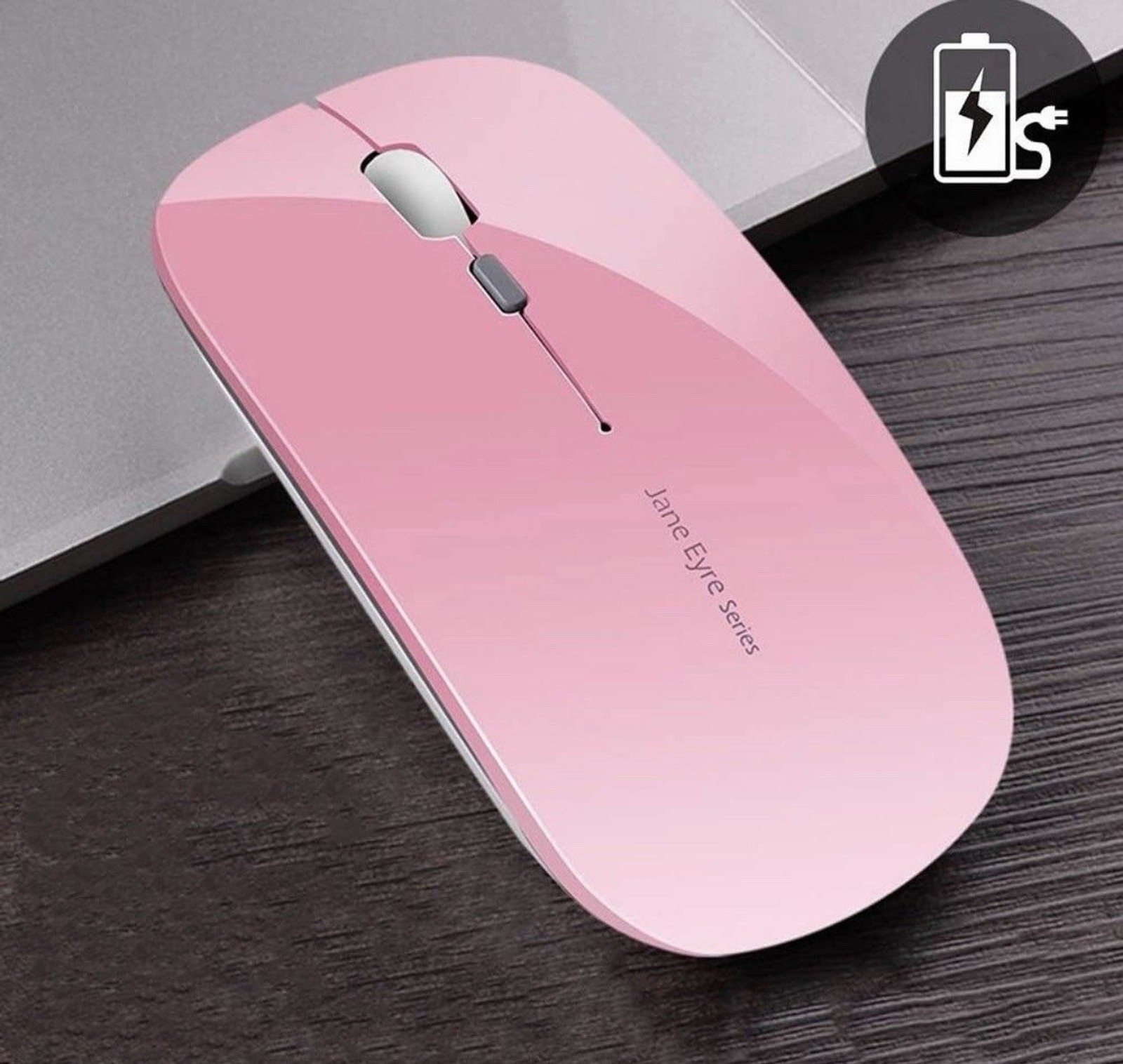 Picktech Q5 Slim Rechargeable Wireless Mouse  Unknown Color Random Great Deal