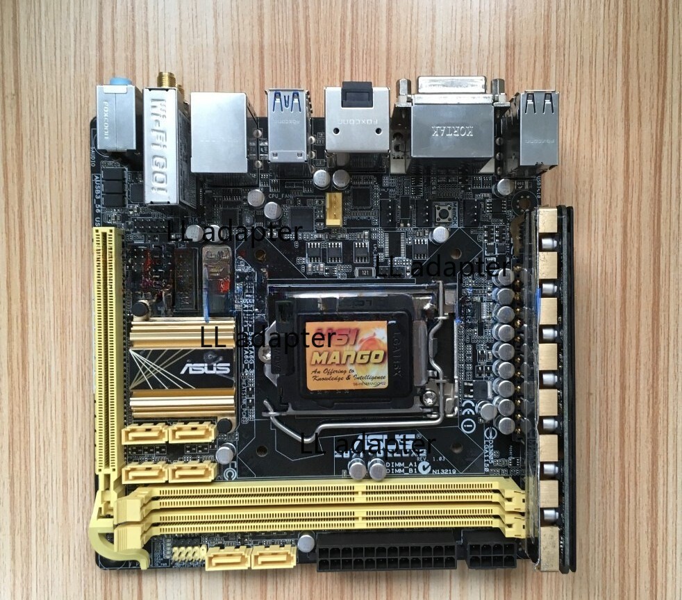 For Asus Z87I-Deluxe LGA 1150 Mini-ITX Motherboard Tested ok